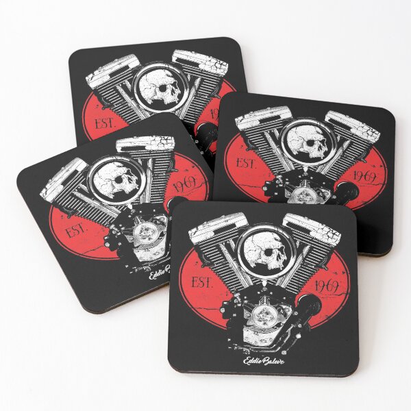 Item preview, Outlaw Biker Skull designed and sold by EddieBalevo.