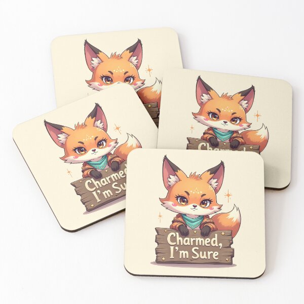 Item preview, Charmed, I’m Sure – Sassy Kawaii Fox by LaLi Designs designed and sold by LaLi-Designs.