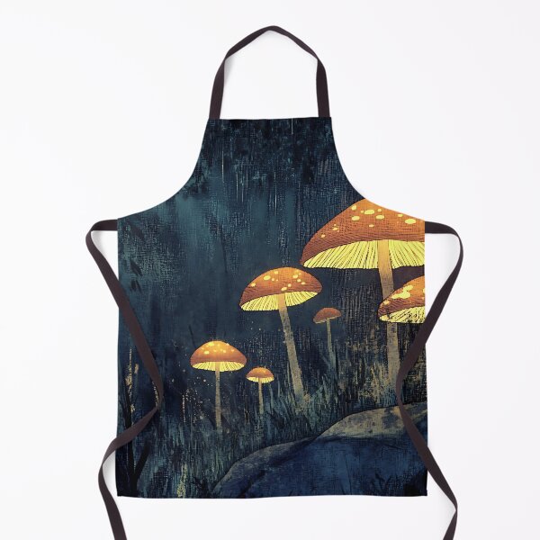 Item preview, Mushroomcore Art: Glowing Forest Floor designed and sold by bapupa.