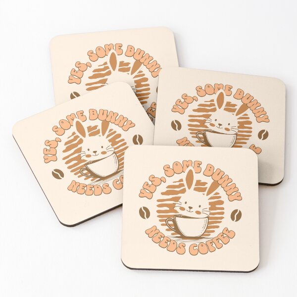 Item preview, Yes, some bunny needs coffee. Cute bunny coffe lover. Orange designed and sold by Pearl67.