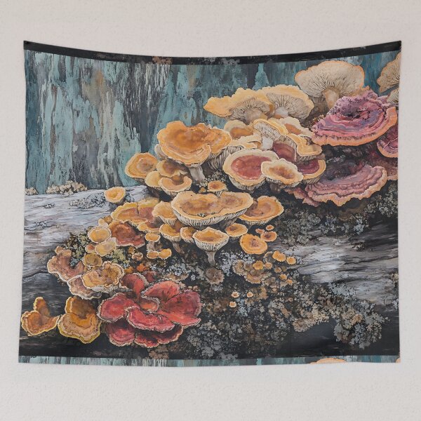 Item preview, Mushroomcore Art: Overgrown Fungi designed and sold by bapupa.