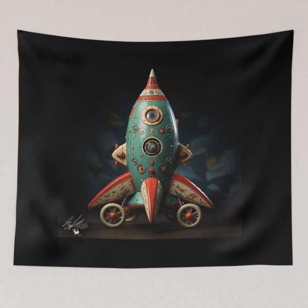Item preview, Imaginary rockets from the 1940s. designed and sold by Ignacio Junquera.