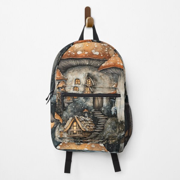 Item preview, Mushroomcore Art: Tiny Fairy Bracket Homes designed and sold by bapupa.