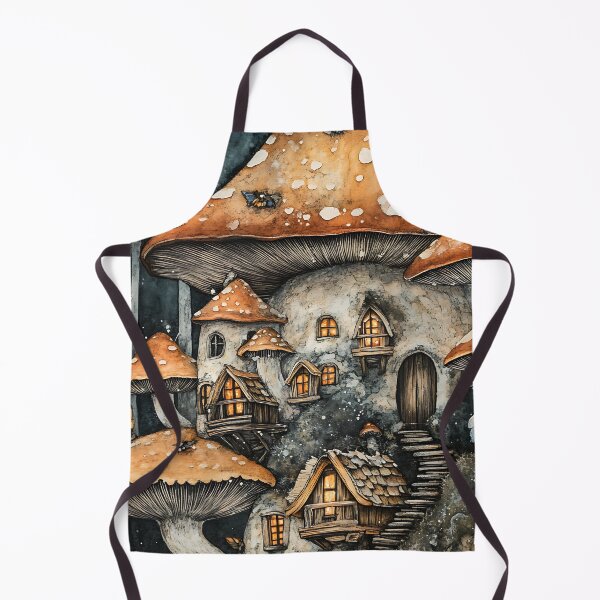 Item preview, Mushroomcore Art: Tiny Fairy Bracket Homes designed and sold by bapupa.