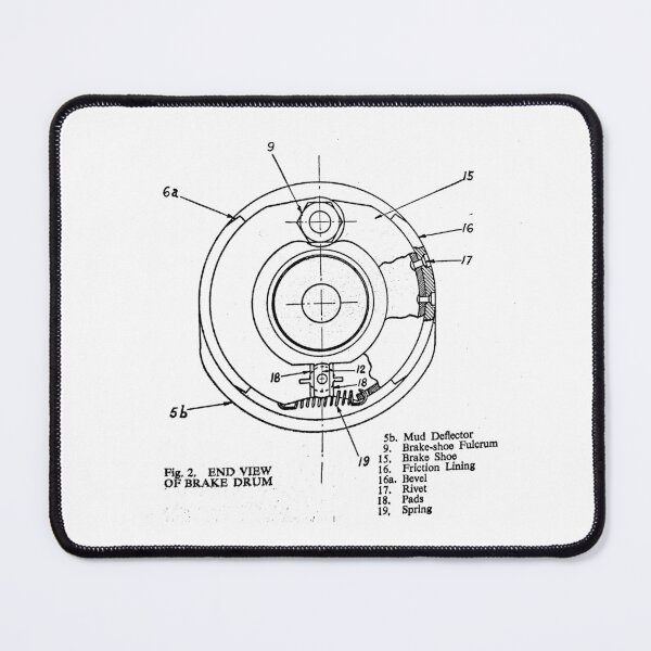Item preview, Bicycle rear Hub Brake Diagram designed and sold by timothybeighton.