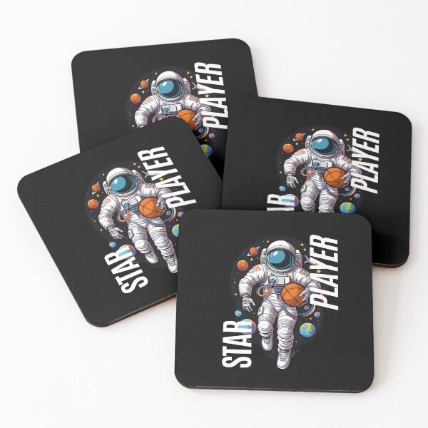 Item preview, Astronaut Basketball Player designed and sold by MusesWhispers.