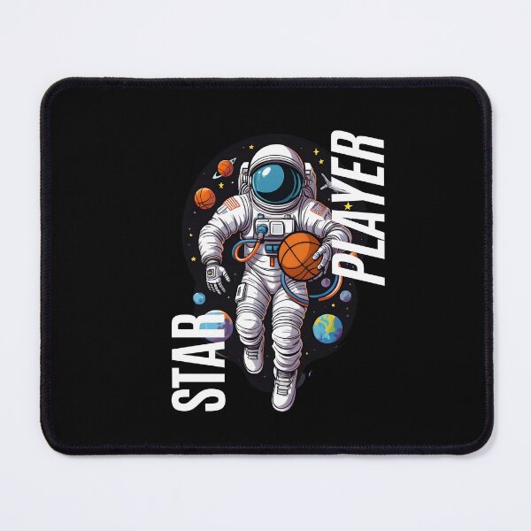 Item preview, Astronaut Basketball Player designed and sold by MusesWhispers.