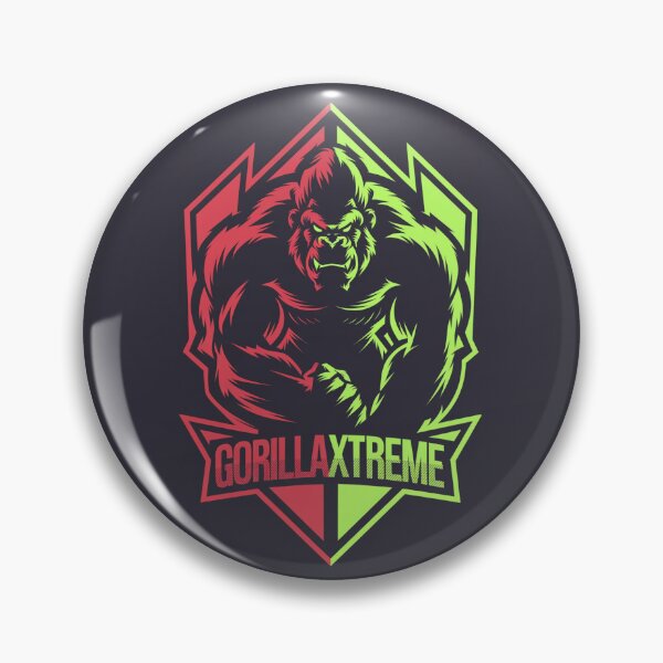 Item preview, GorillaXtreme – Neon Wild Power designed and sold by FusiTink.