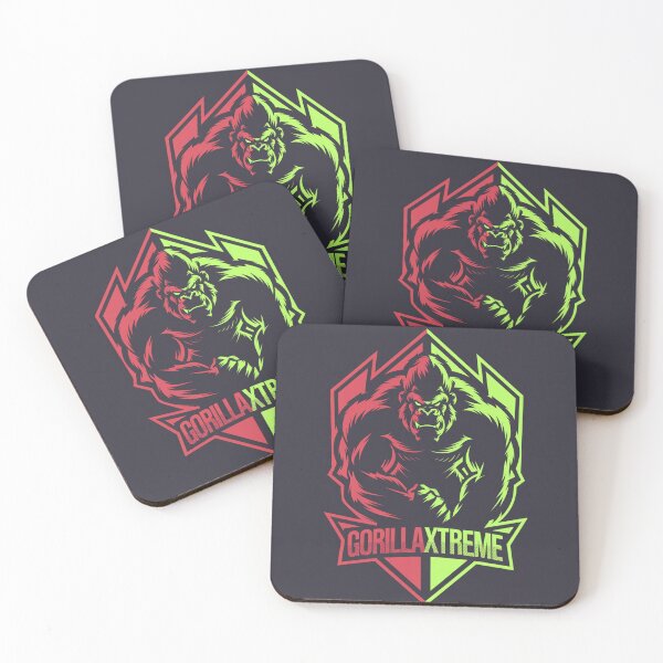 Item preview, GorillaXtreme – Neon Wild Power designed and sold by FusiTink.