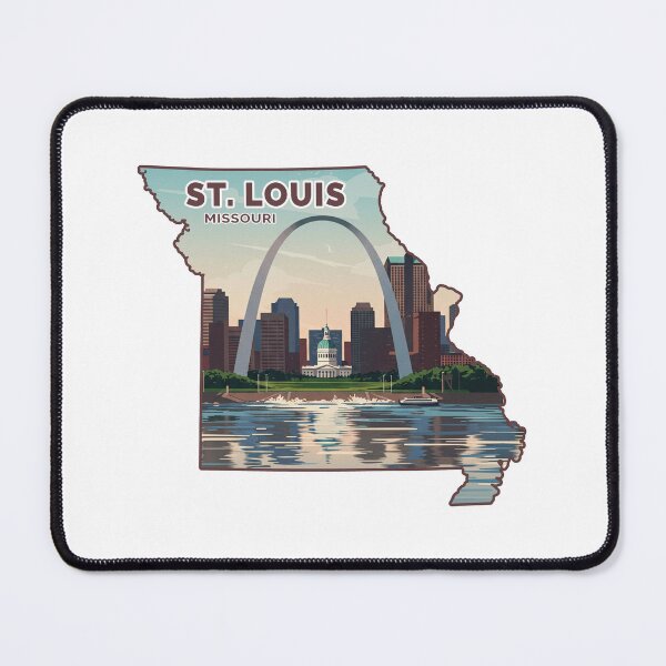 Item preview, St. Louis Missouri Map designed and sold by Esskay Designs.