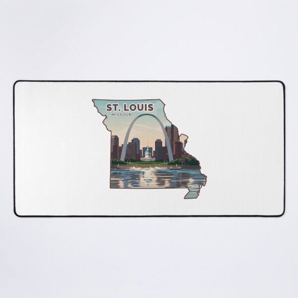 Item preview, St. Louis Missouri Map designed and sold by Esskay Designs.