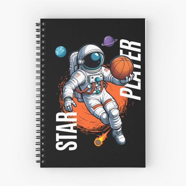 Item preview, Star Player - Astronaut Basketball Player designed and sold by MusesWhispers.