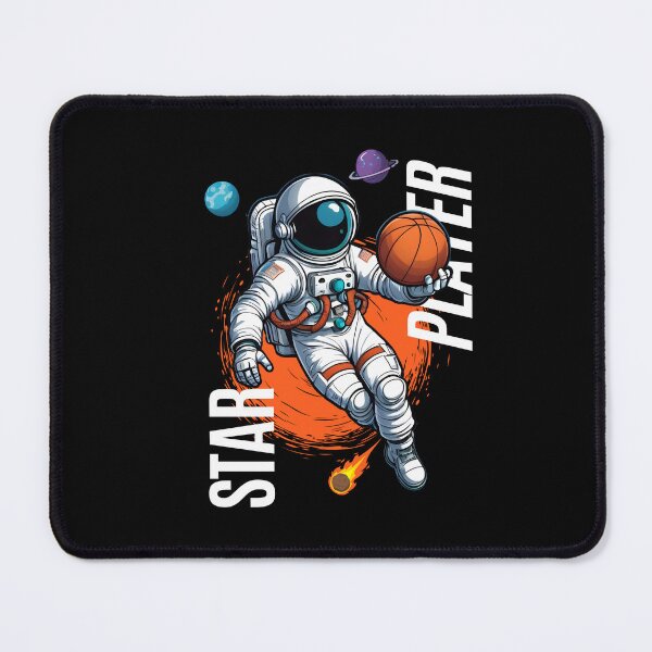 Item preview, Star Player - Astronaut Basketball Player designed and sold by MusesWhispers.