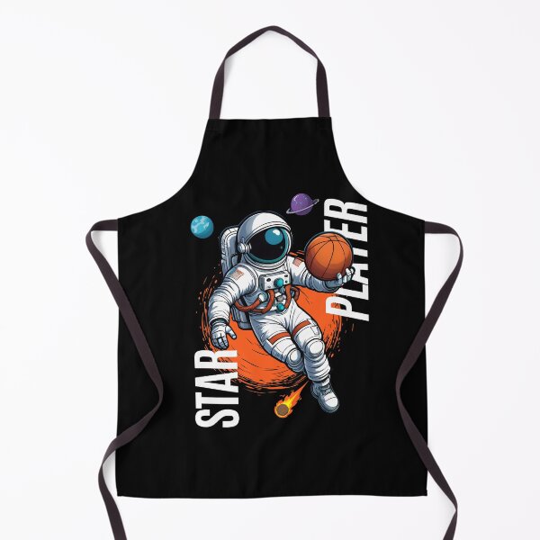 Item preview, Star Player - Astronaut Basketball Player designed and sold by MusesWhispers.
