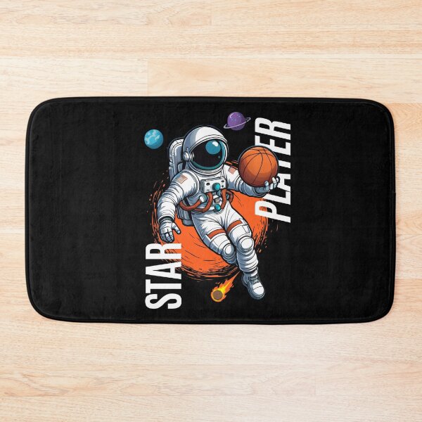 Item preview, Star Player - Astronaut Basketball Player designed and sold by MusesWhispers.