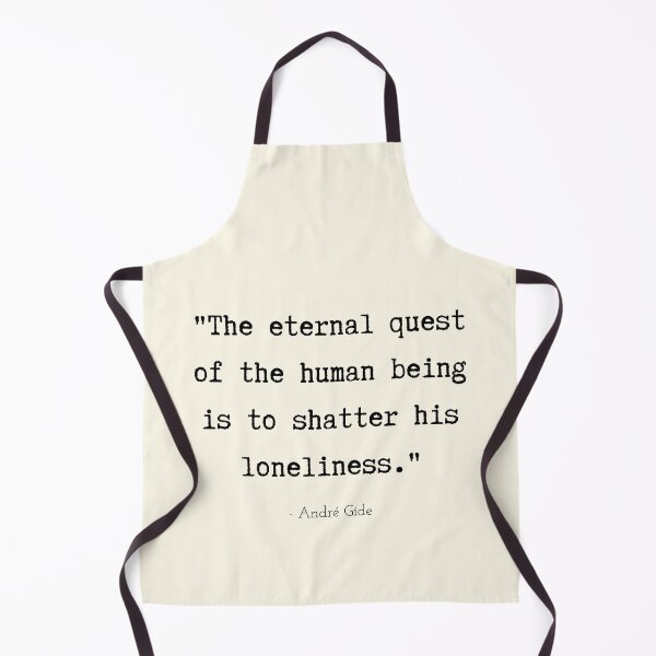 Item preview, A Quote about Loneliness by André Gide designed and sold by Poemit.