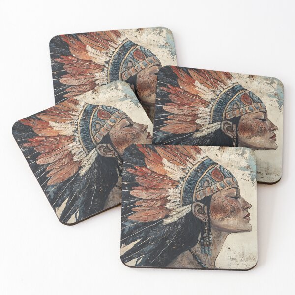 Item preview, Shamanic Art: Indigenous Headdress Figure designed and sold by bapupa.