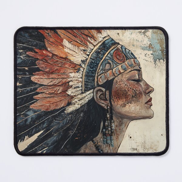 Item preview, Shamanic Art: Indigenous Headdress Figure designed and sold by bapupa.