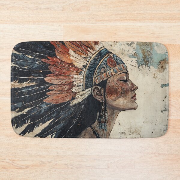 Item preview, Shamanic Art: Indigenous Headdress Figure designed and sold by bapupa.