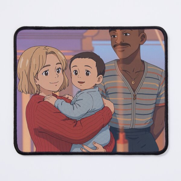 Item preview, Cradled Among the Stars: Ruby & Baby Eric – Space Babies Anime Edition designed and sold by designwithkym.