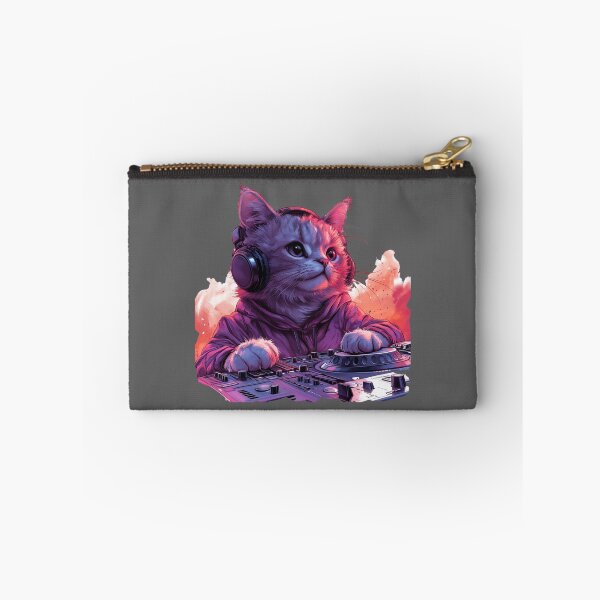 Item preview, Cool DJ Cat Shirt, Funny Cat Shirt designed and sold by Sleepy Cat Design.