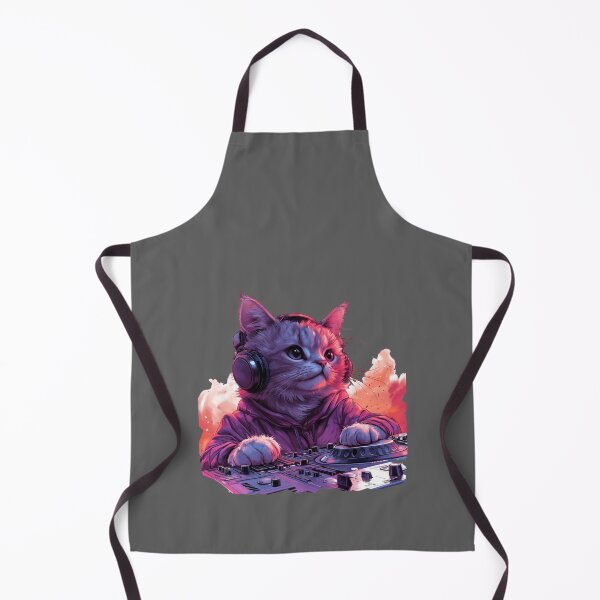 Item preview, Cool DJ Cat Shirt, Funny Cat Shirt designed and sold by Sleepy Cat Design.