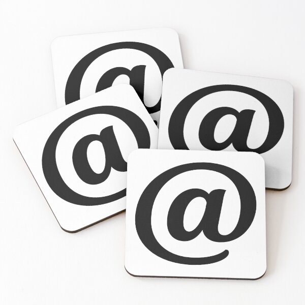 Item preview, @ – The Universal Tag, Unique designed and sold by villacreativa.