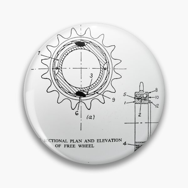 Item preview, Bicycle rear sprocket diagram designed and sold by timothybeighton.