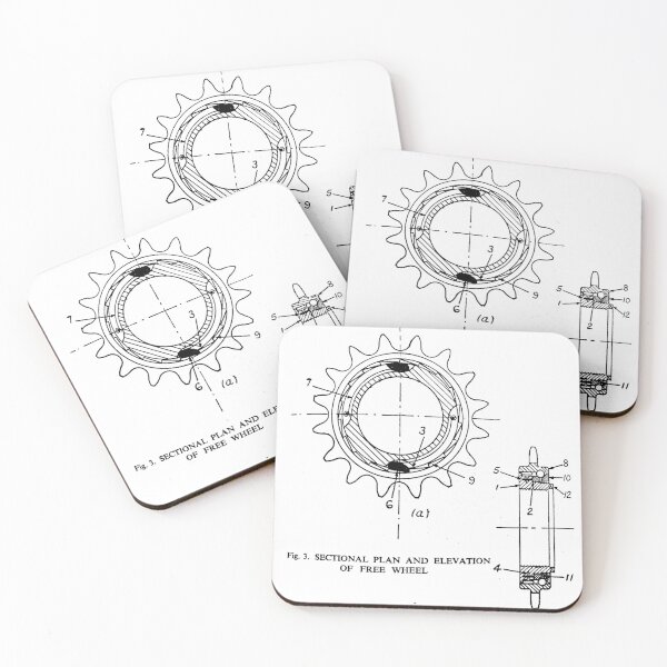 Item preview, Bicycle rear sprocket diagram designed and sold by timothybeighton.