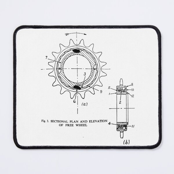 Item preview, Bicycle rear sprocket diagram designed and sold by timothybeighton.