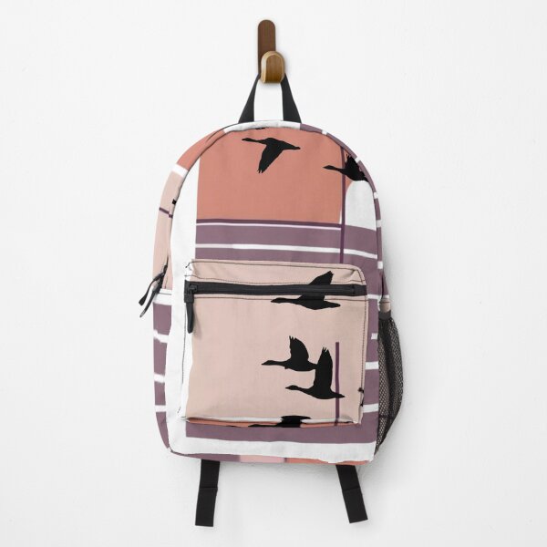 Item preview, Sunset Flight – Geometric Birds and Minimalist Horizon designed and sold by SedaWear.