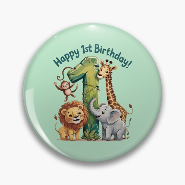 Item preview, Happy 1st Birthday designed and sold by 123ks.