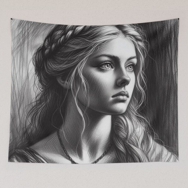 Item preview, Young Celtic woman designed and sold by jefboutique6150.