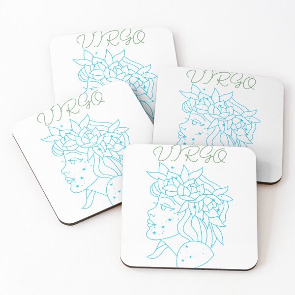 Item preview, Calm & Collected – Elegant Virgo Zodiac Design Stickers designed and sold by AlienTechs.