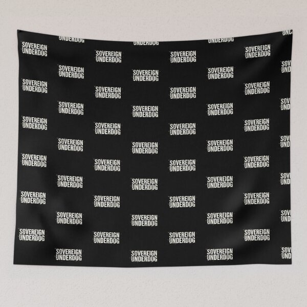 Item preview, Bold 'Sovereign Underdog' statement grunge tee designed and sold by heringa.
