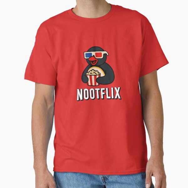 Item preview, Nootflix Netflix Pingu Noot Parodia designed and sold by Starr_Designs.