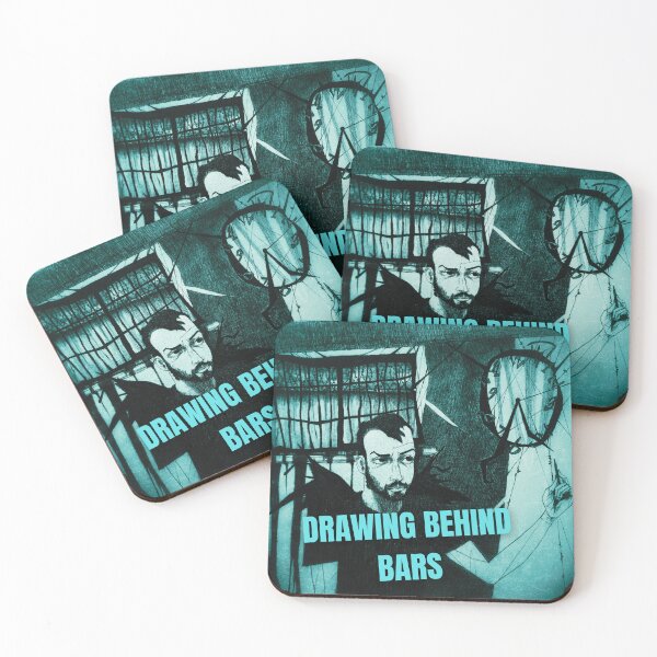 Item preview, Drawing Behind Bars - Blue Version designed and sold by Anomaly Effect.