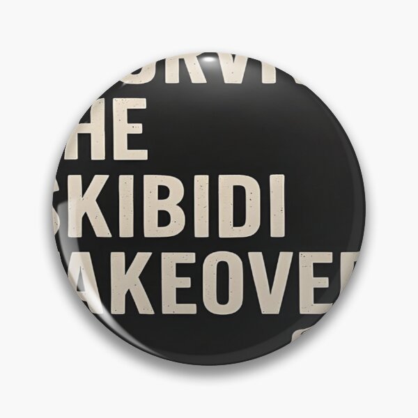 Item preview,  "I Survived the Skibidi Takeover" designed and sold by quantum X.