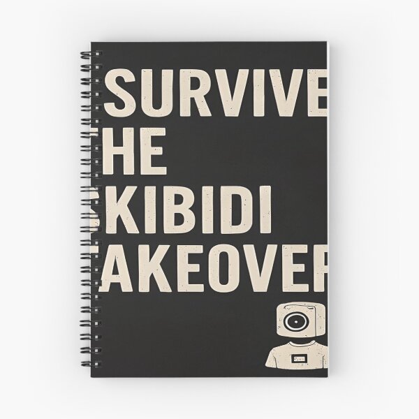 Item preview,  "I Survived the Skibidi Takeover" designed and sold by quantum X.