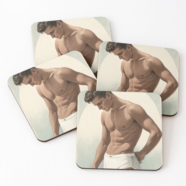 Item preview, Introspective strength - male beauty designed and sold by gayishdesign.