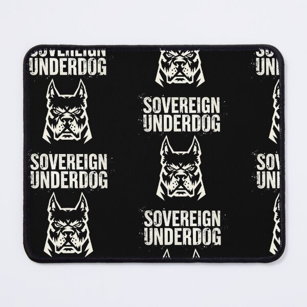 Item preview, Bold 'Sovereign Underdog' statement grunge tee. designed and sold by heringa.