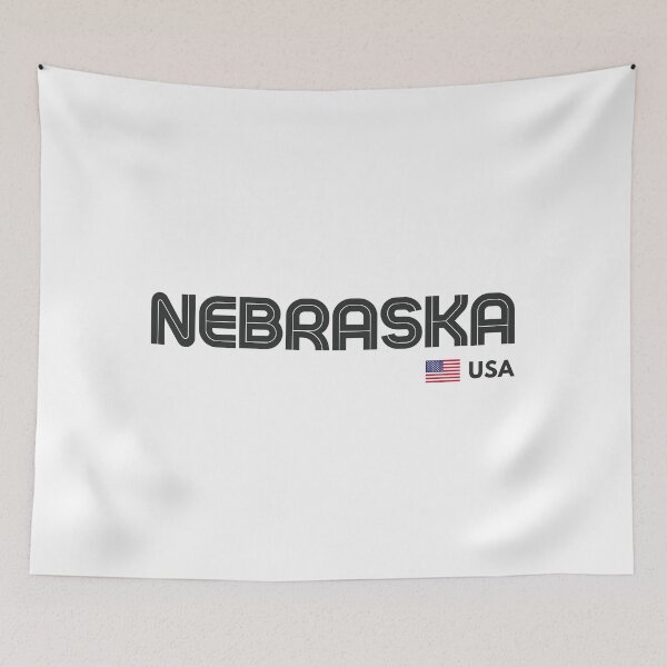 Item preview, Nebraska - USA  designed and sold by Sketch-Shack.