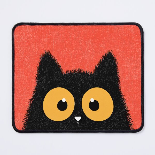 Item preview, Curious Cat with Big Round Eyes Peeking Up designed and sold by Piotrek0001.