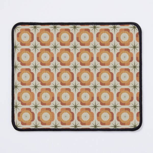 Item preview, Atomic Age Orange Pattern designed and sold by Angry Swan Designs.