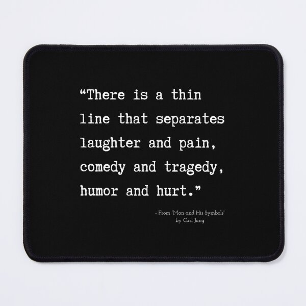 Item preview, A Quote about Madness from “Man and His Symbols” by Carl Jung designed and sold by Poemit.