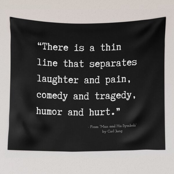 Item preview, A Quote about Madness from “Man and His Symbols” by Carl Jung designed and sold by Poemit.