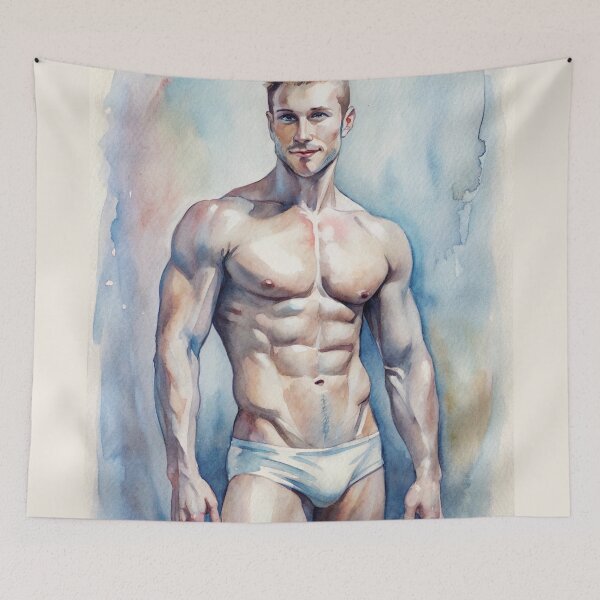 Item preview, Fluid Masculinity - male beauty designed and sold by gayishdesign.