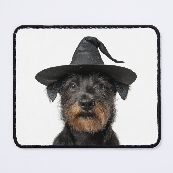 Item preview, Glen of Imaal Terrier Dog Wearing Halloween Witch Hat designed and sold by LazyOwlStore.