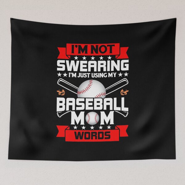 Item preview, Funny Baseball Mom Retro Sport Art designed and sold by Back2Collage.