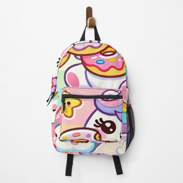 Item preview, Chubby Cartoon Unicorn Eating Donuts designed and sold by buzzprints1234.
